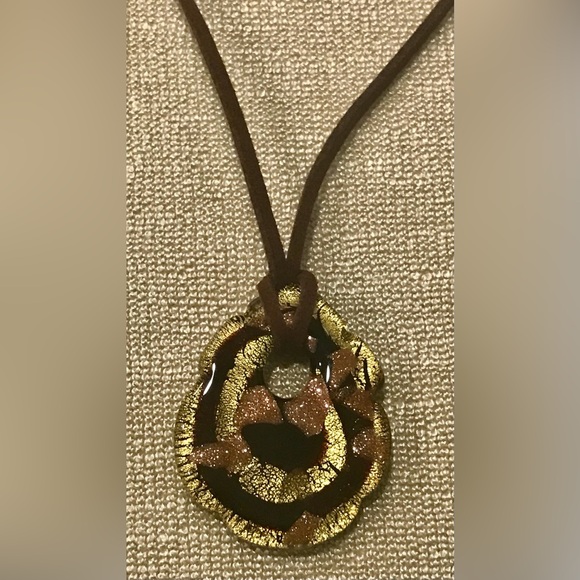 Handcrafted Glass Pendant/Necklace - Picture 1 of 2